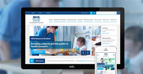 New Responsive Website For Nhs Research Scotland