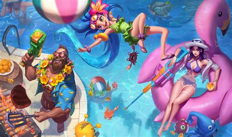 Best Pool Party Skins In League Of Legends All Ranked Fandomspot