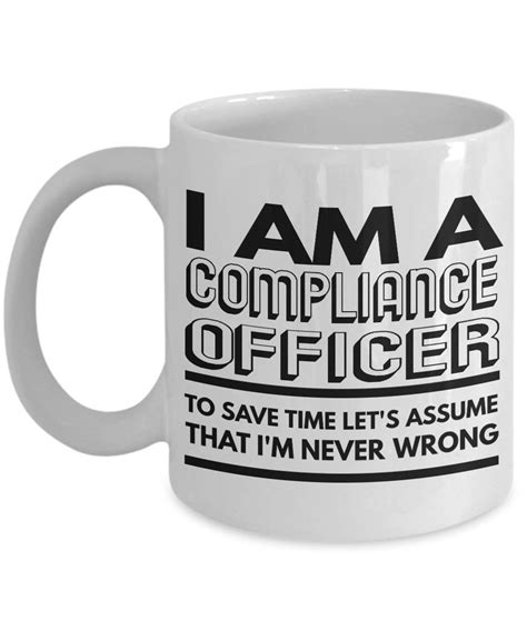 Compliance Officer Mug Fun Compliance Officer Mug Im Etsy