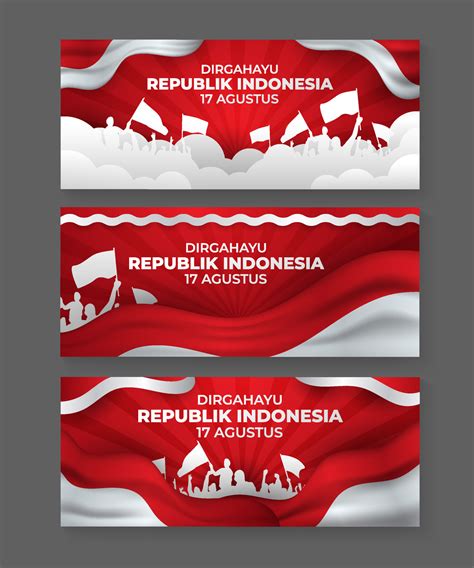 17 Agustus Dirgahayu Indonesia Independence Day Vector Indonesia Flag Porn Sex Picture