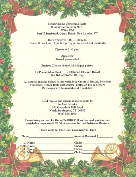 Planning birthday parties is both fun and stressful. sample christmas program template christmas party program ...