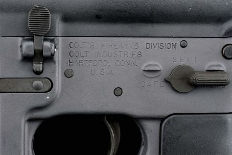 Lot Detail N Fantastic Unfired Colt M16a1 Machine Gun With Colt M203