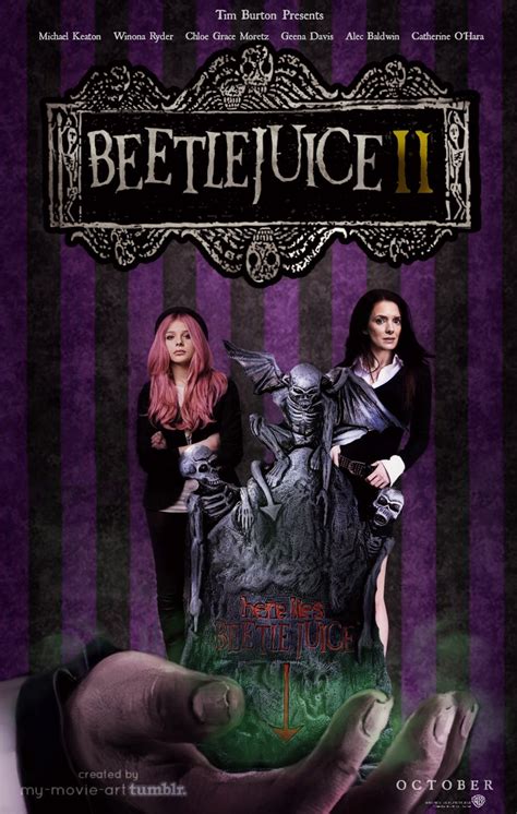 Artworkedits Of Movie Stuff — Beetlejuice 2 Poster