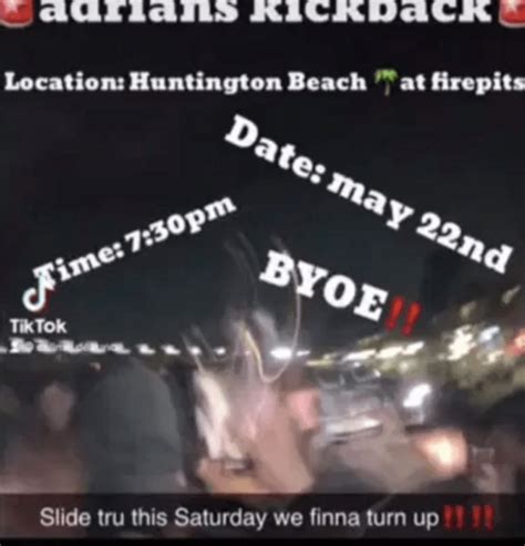 Videos Show Viral Tiktok Party Adrians Kickback Descending Into