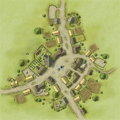 Oakhurst City Map Sunless Citadel 30 Dnd Adventure Mapa Mundo De