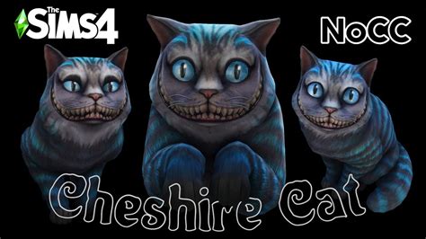 I Painted Cheshire Cat In The Sims 4 Without Cc Speedpaint Create