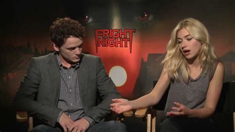 Anton Yelchin And Imogen Poots Interview Fright Night Youtube