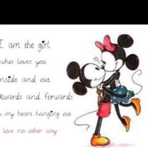 Maybe you would like to learn more about one of these? Minney & mickey Mouse | Mickey mouse quotes, Love phrases, Mickey