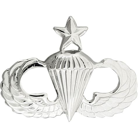 Air Force Senior Parachutist Badge Mirror Finish Medium Size Mirror