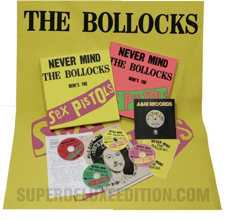 Sex Pistols Never Mind The Bollocks Box Set Track Listing Superdeluxeedition