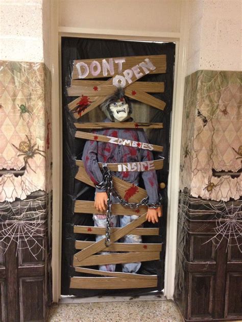 Scary Halloween Door Decorating Contest Ideas ~ Quotes Daily Mee