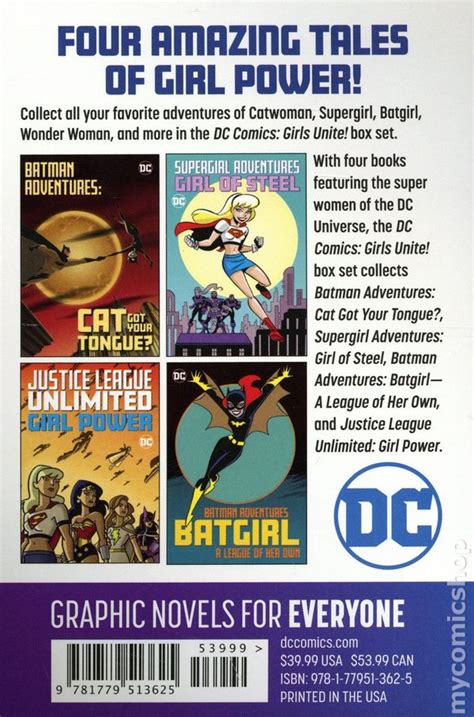 Dc Comics Girls Unite Gn Box Set 2021 Dc Comic Books