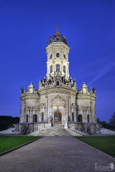 The Unique European Baroque Church At Twilight Artlook Photography