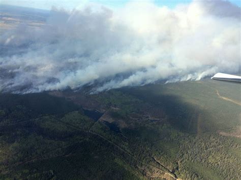 Wildfire Prompts Evacuation Order In Northeastern British Columbia