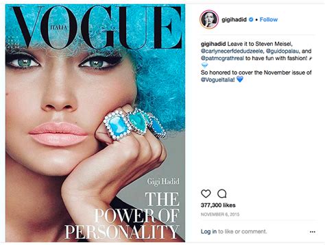 Gigi Hadid Responds To Blackface Accusations Surrounding Vogue