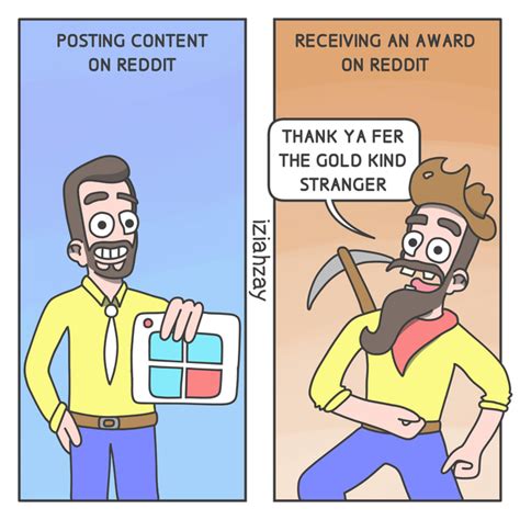 When Someone Gives Another Redditor An Award Meme Guy