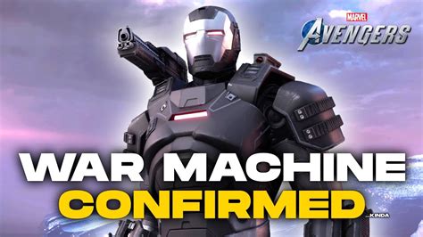 War Machine Confirmed Marvels Avengers Youtube
