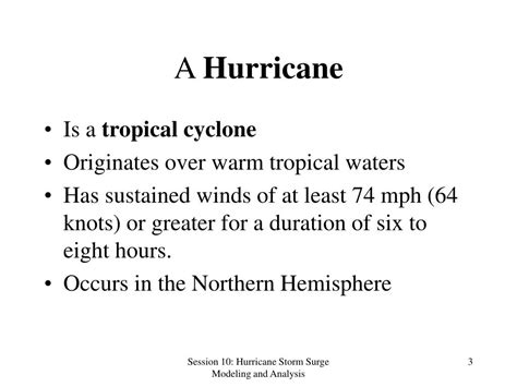 Ppt Hurricane Storm Surge Modeling Powerpoint Presentation Free