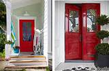 Red Double Entry Doors Pictures
