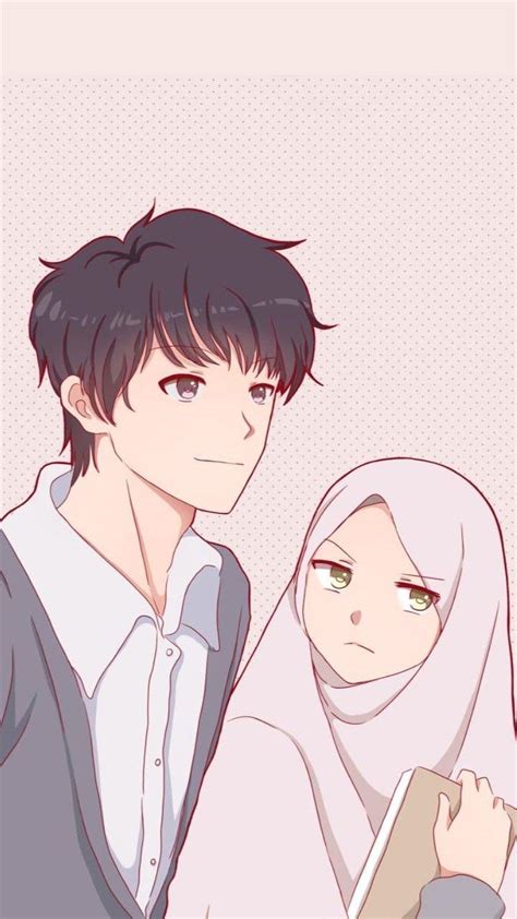 Anime Muslim Couple Wallpapers Wallpaper Cave