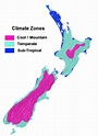 Find Your New Zealand Climatic Region for Growing Vegetables