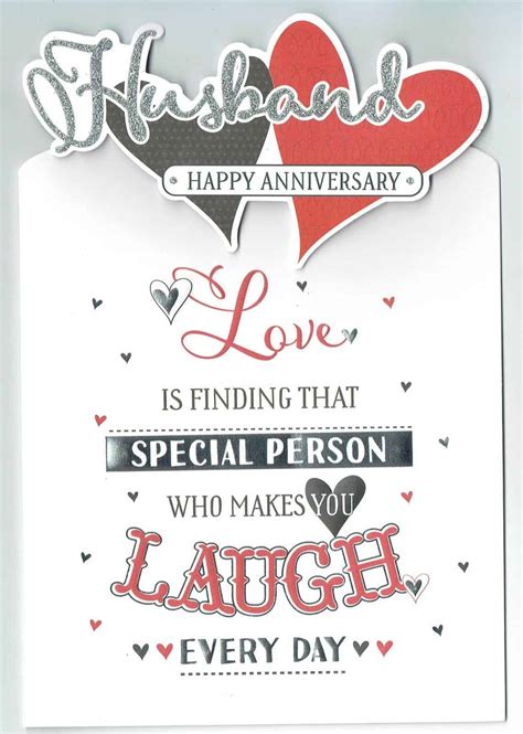 Husband Anniversary Card Love Is Finding That Special Person With