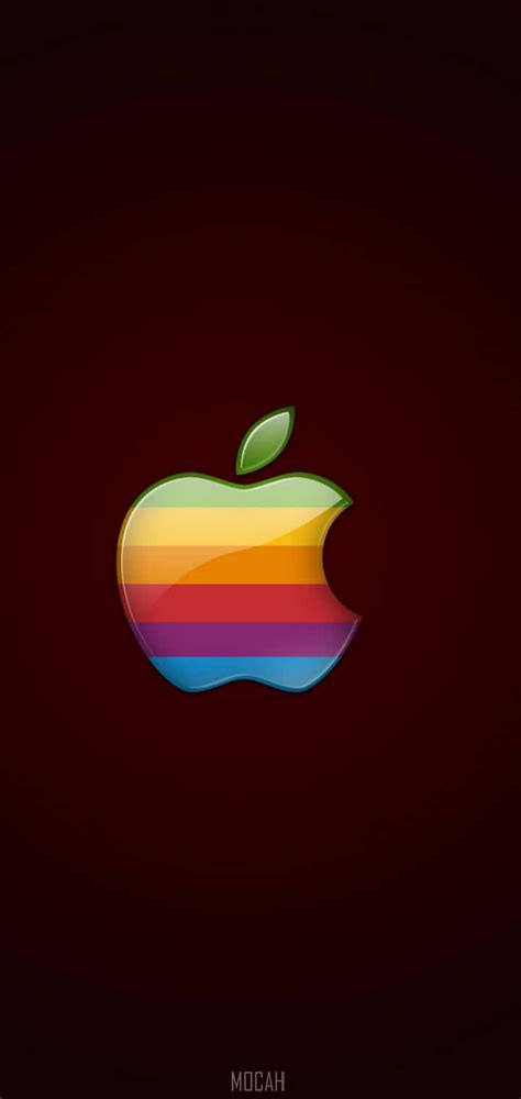 Download Vintage Style Apple Logo Wallpaper