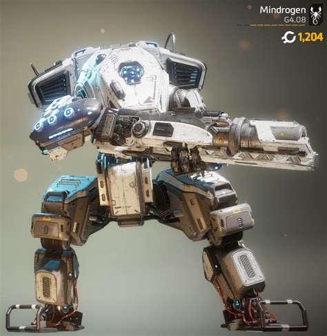 Scorch Prime In Stoic Light Camo Space Warriors Mech Titanfall