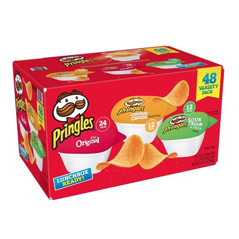 Pringles Snack Stacks Potato Crisps Chips Flavored Variety Pack