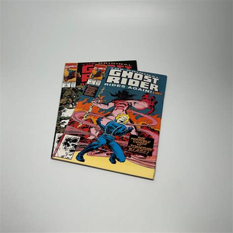 The Original Ghost Rider Rides Again 12 1991 Marvel Comics Origin