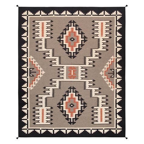 Navajo Style Hand Woven Wool Area Rug V4 Pasargad Touch Of Modern