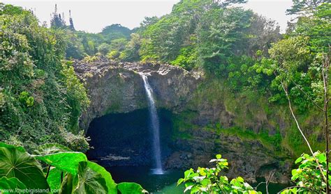 Rainbow Falls Waiānuenue In Hilo Easy To Visit Drive In Waterfall