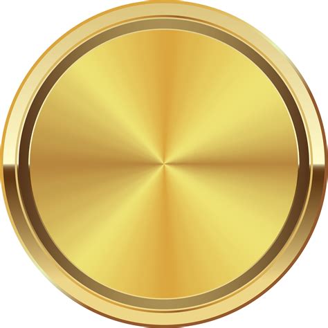 Gold Circle Banner Png Best Free Png Hd Gold Circle Frame Png Png