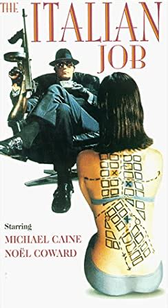 Amazon co jp Italian Job VHS Michael Caine Noël Coward Benny Hill Raf Vallone Tony