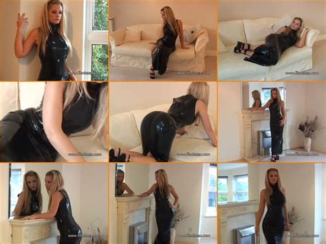 Latex Rubber Pvc Leather Tight Clothing On Girls Page 20