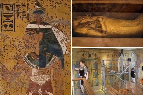 Secrets Of King Tutankhamun Revealed Including Mysterious Brown Spots