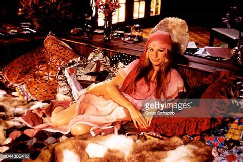 portrait of american actress and musician barbra streisand in a pink news photo getty images