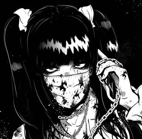 Dark Anime Girl Icons