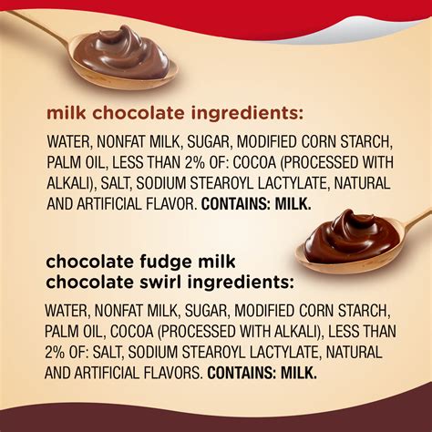Snack Pack Chocolate Fudge Milk Chocolate Swirl And Chocolate Pudding