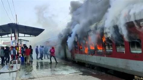 Swatantrata Senani Express Second Incident Of Fire Within Month