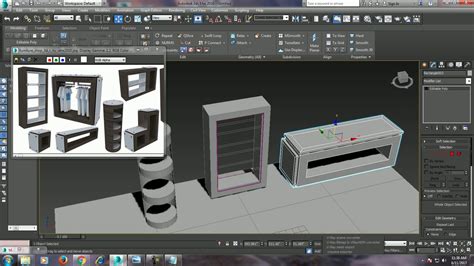 Tutorial On Modeling An Interior Furniture In 3dsmax Youtube