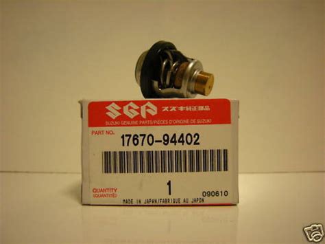 Suzuki Outboard Four Stroke Thermostat 17670 94404 Ebay