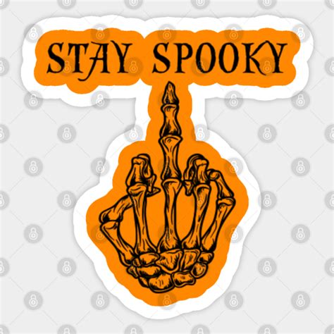 Skeleton Middle Finger Skeleton Middle Finger Sticker Teepublic