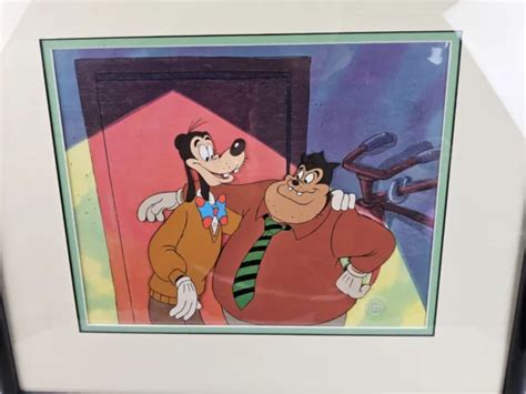 Disney Goof Troop Original Production Animation Cel Goofy Pete Tv 1992