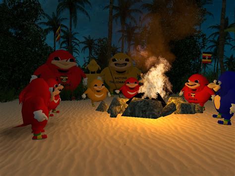 Ugandan Knuckles Tribe Fire By Cyothelion On Deviantart