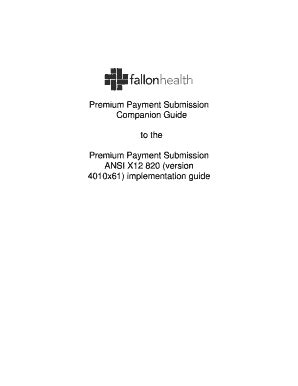 Fillable Online Fallon Companion Guide Fallon Community Health