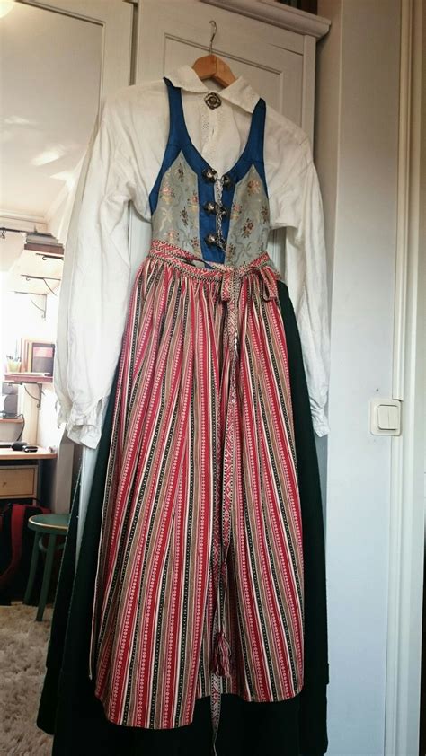 swedish folklore oxie härad skåne scania a dress like this where the bodice and skirt is