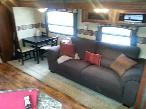She (open) …the café and (set) …the tables. RV remodel. Replaced booth dinette and Jack knife sofa ...