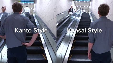 How To Ride An Escalator In Japan Kanto And Kansai Youtube