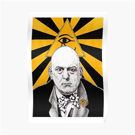 Aleister Crowley Posters Redbubble